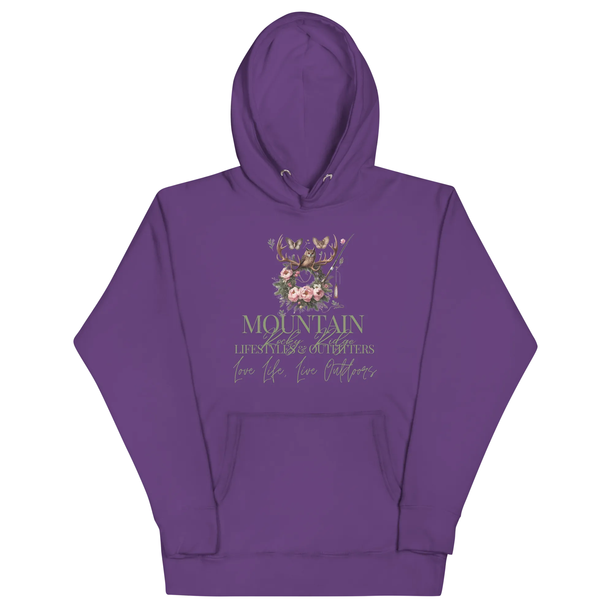 Unisex Hoodie  Exclusive Love Life Live Outdoors MRRL&O Print Designs