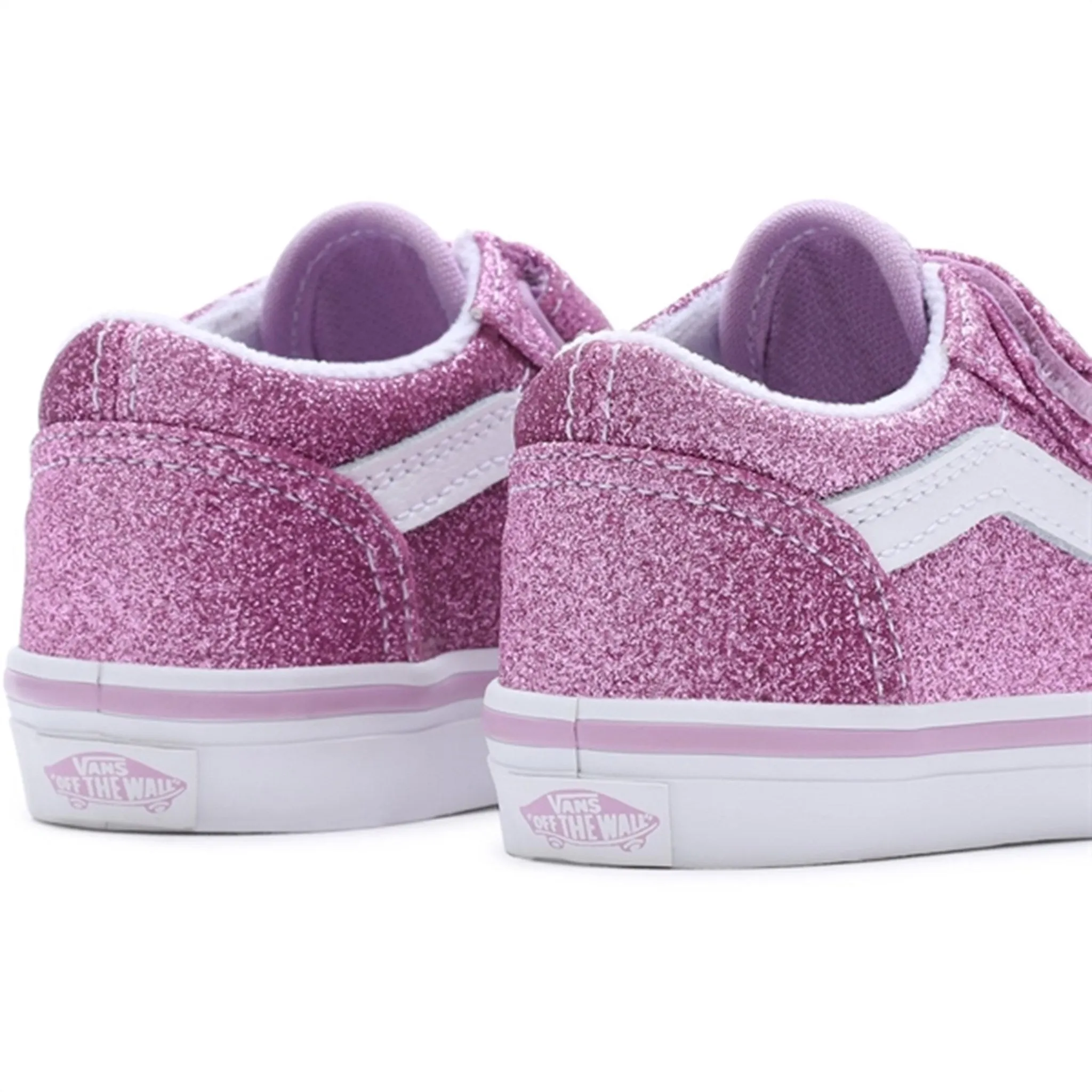 VANS Td Old Skool V Glitter Lilac Sneakers