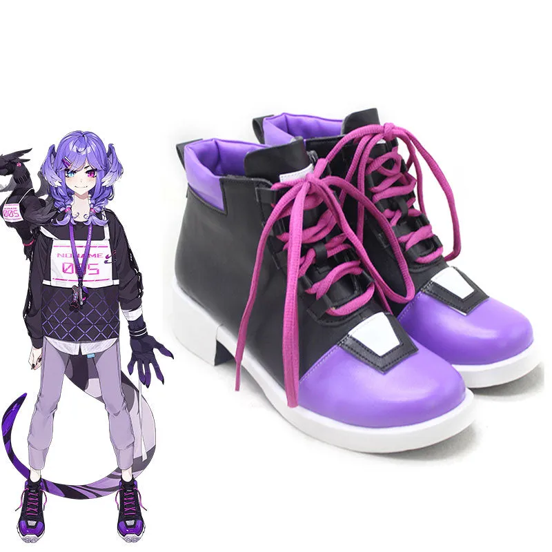 Virtual YouTuber Nijisanji OBSYDIA Selen Tatsuki Cosplay Shoes