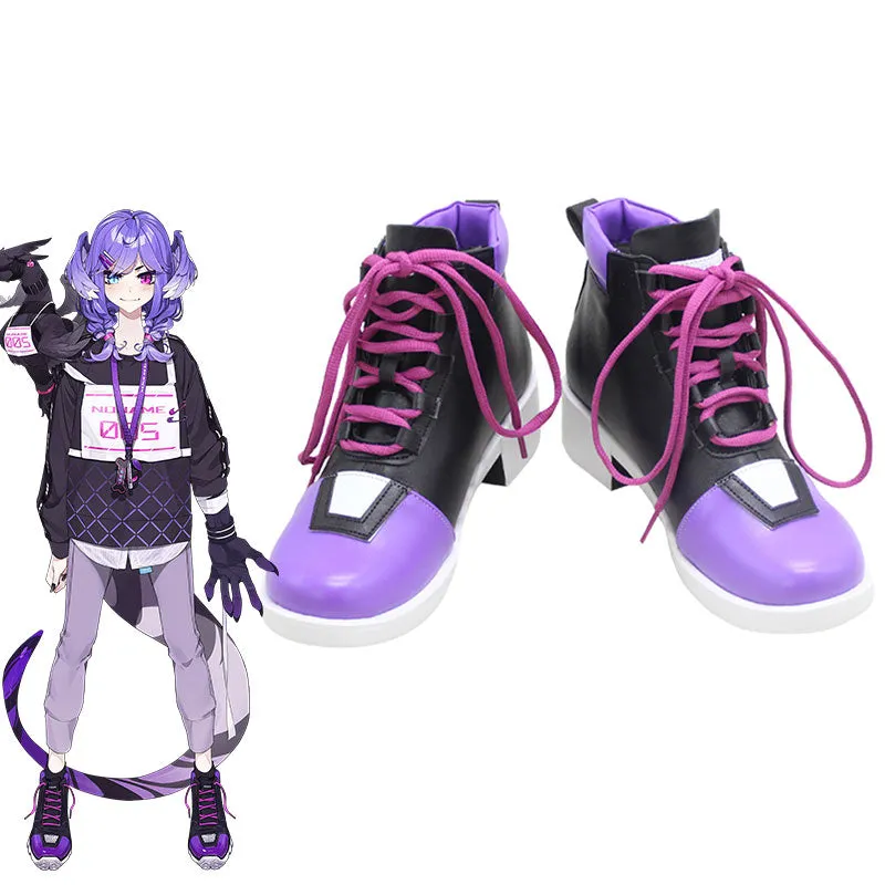 Virtual YouTuber Nijisanji OBSYDIA Selen Tatsuki Cosplay Shoes