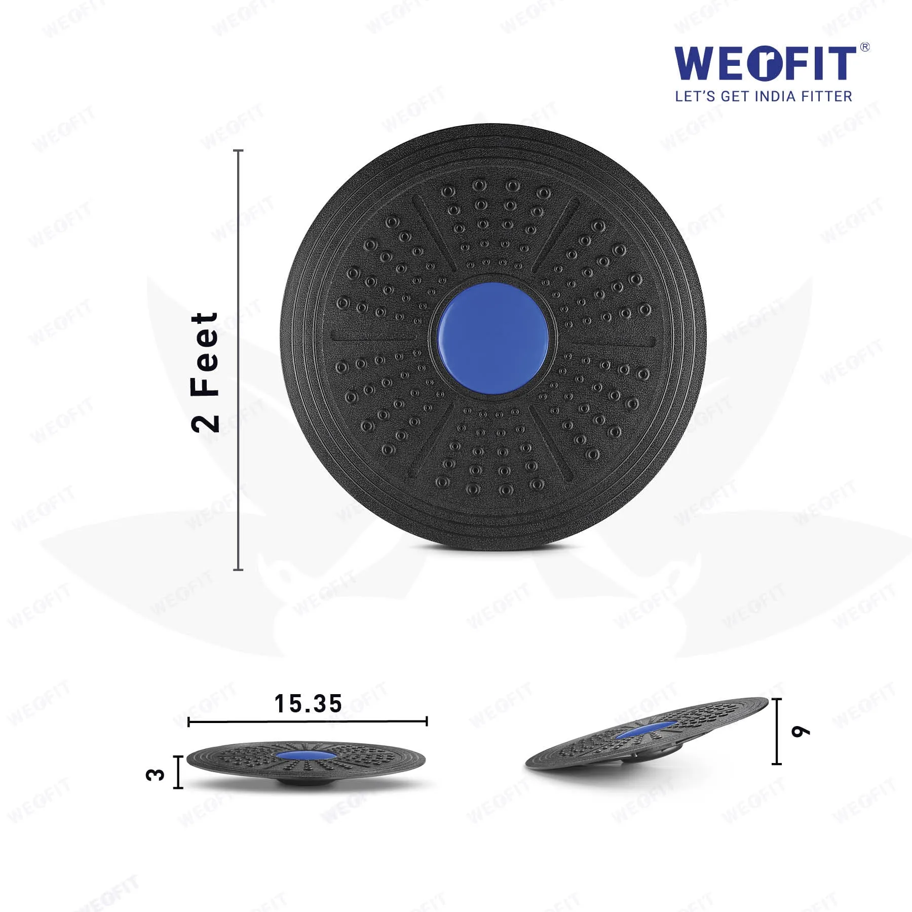 WErFIT Wobble Fitness Board: Enhance Your Balance Training