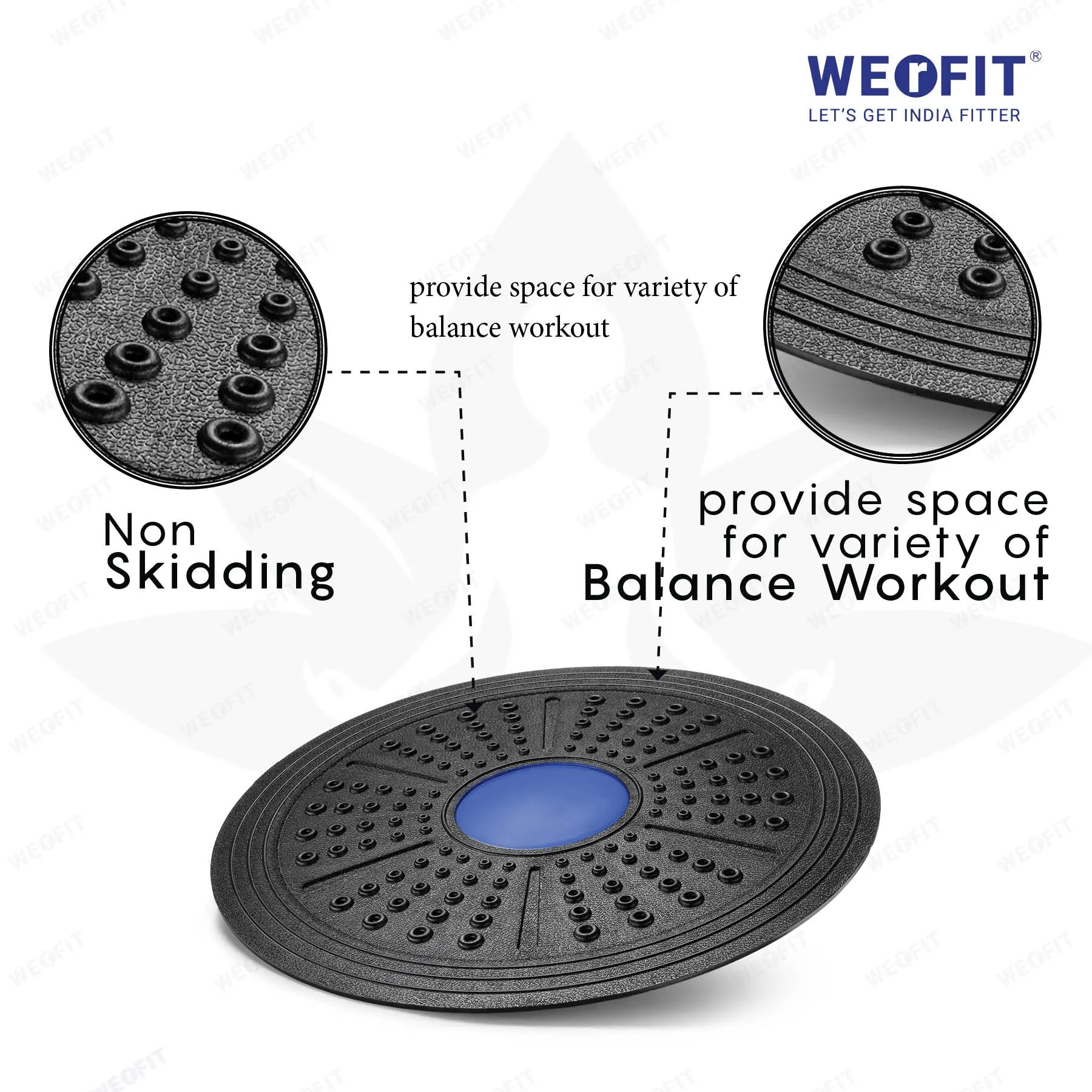 WErFIT Wobble Fitness Board: Enhance Your Balance Training