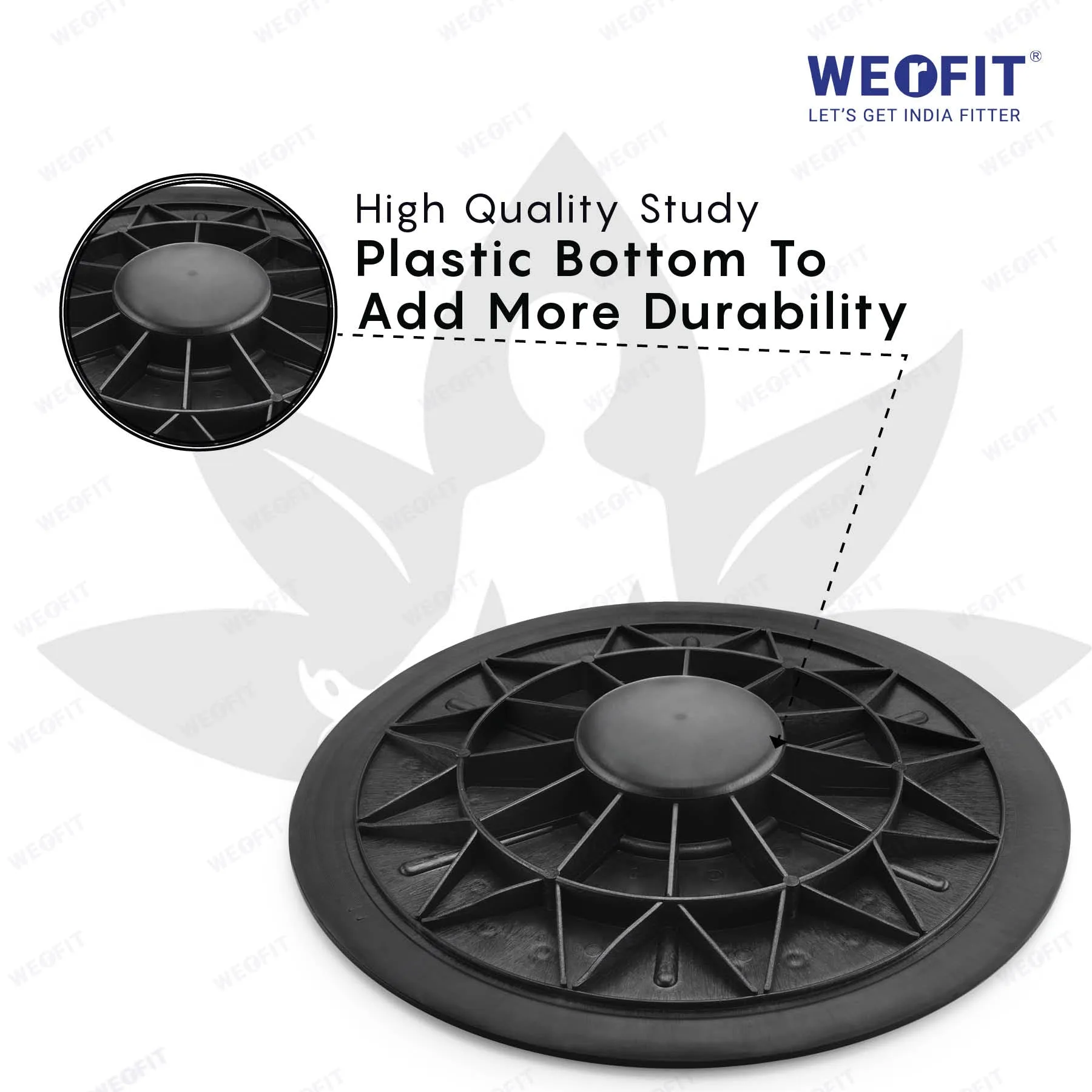 WErFIT Wobble Fitness Board: Enhance Your Balance Training