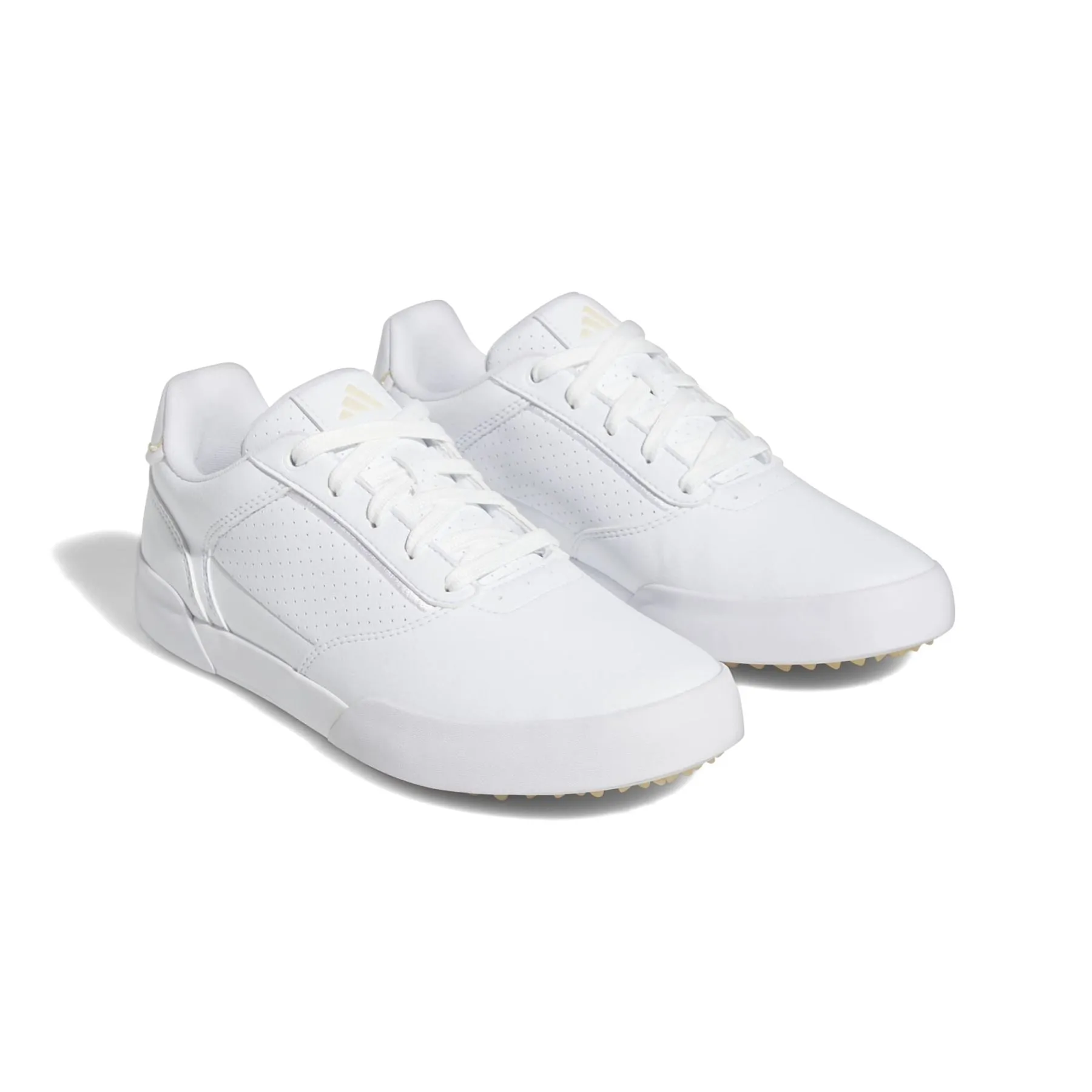 Womens Retrocross Golf Shoes White/Sand Strata/Gum III - AW23