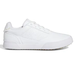 Womens Retrocross Golf Shoes White/Sand Strata/Gum III - AW23