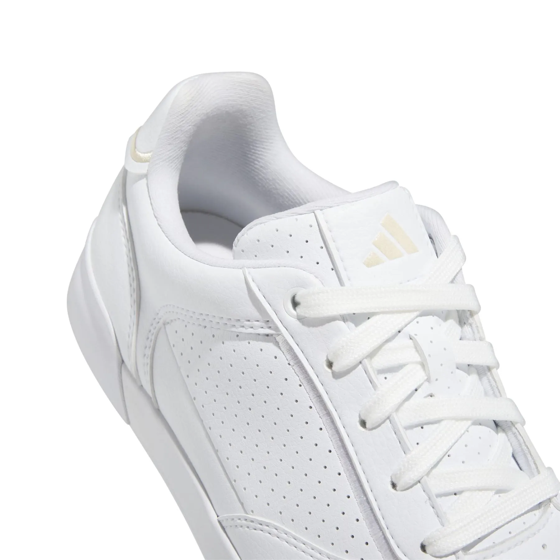 Womens Retrocross Golf Shoes White/Sand Strata/Gum III - AW23