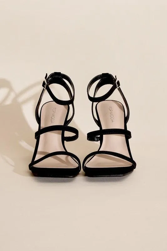 Womens Shoes Style No. Devin-8 Ankle Strap Heels