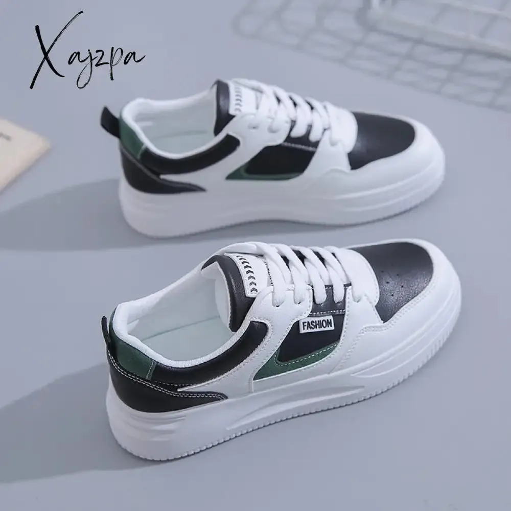 Xajzpa - Small White Shoes Women Spring Autumn Women's Shoes Korean Version Casual Woman Shoes Sneakers Students Thick Sole Board Shoes