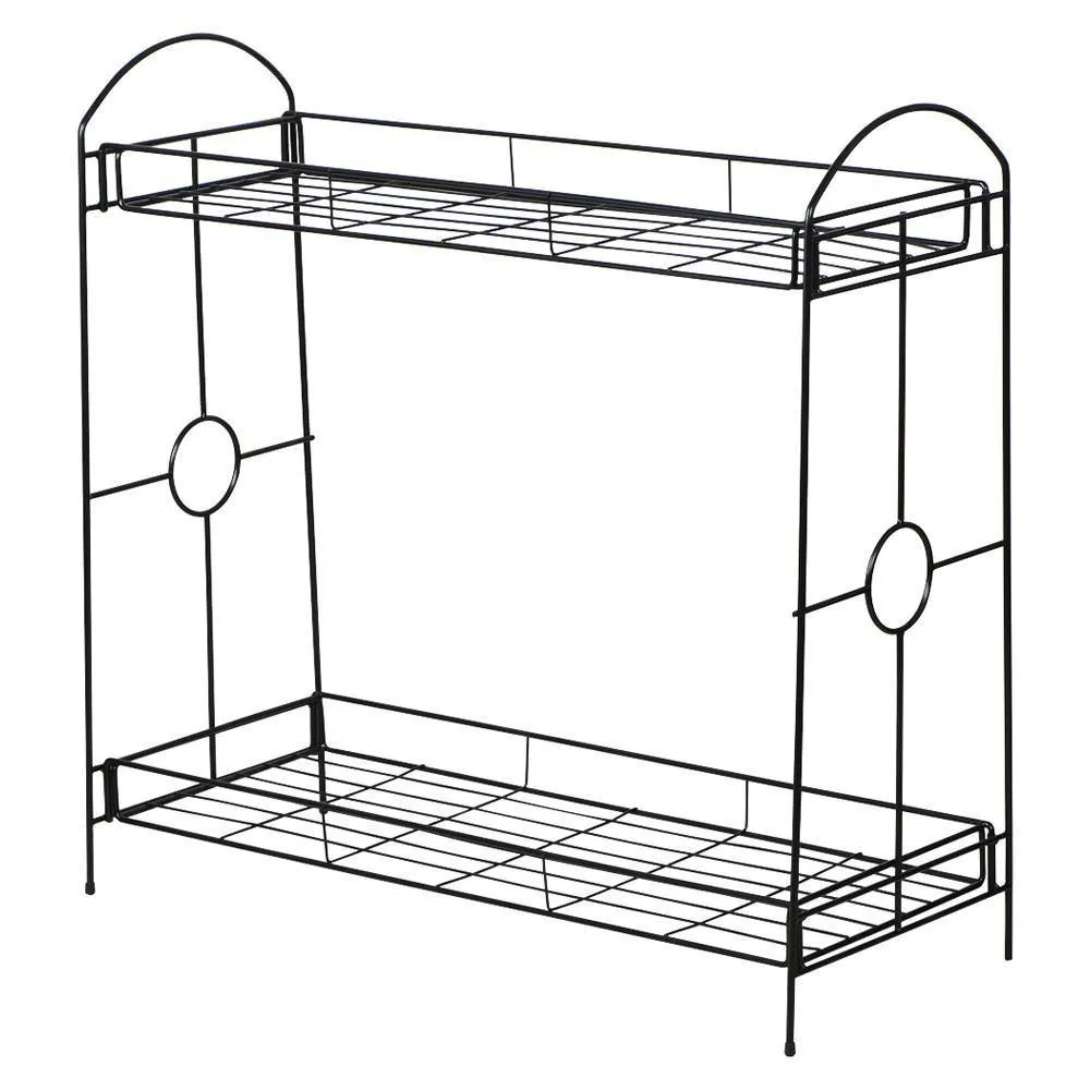 Yaheetech Metal Plant Stand 2 Tiers