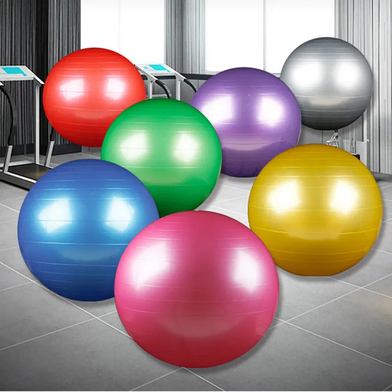 Yoga Ball Fitness Beginner Children Exercise More Gymnastics Glossy Ball